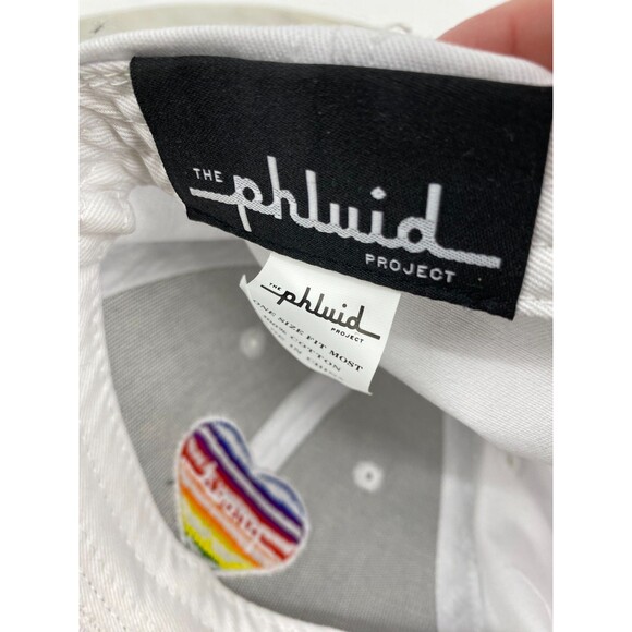 Phluid Project Proud Hat White‎ Rainbow - Picture 3 of 5